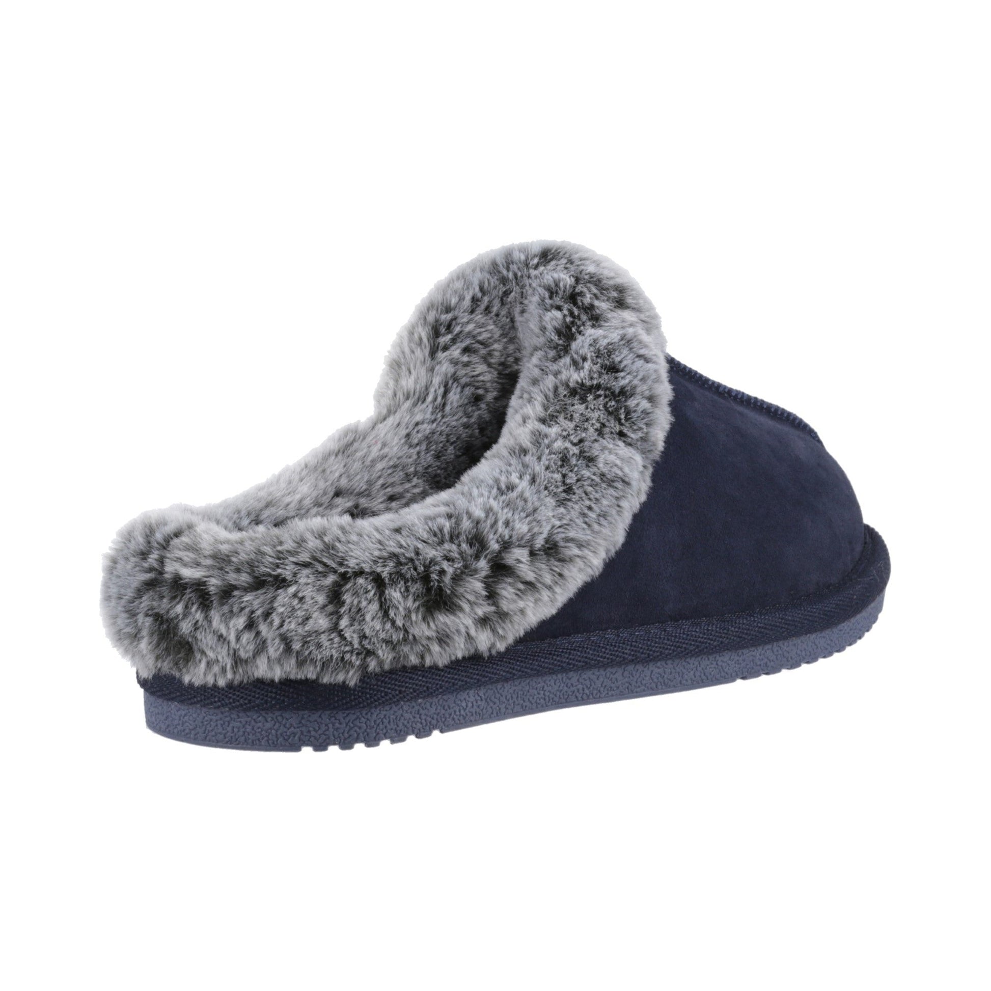 Hush Puppies Amara Womens Slipper - Navy