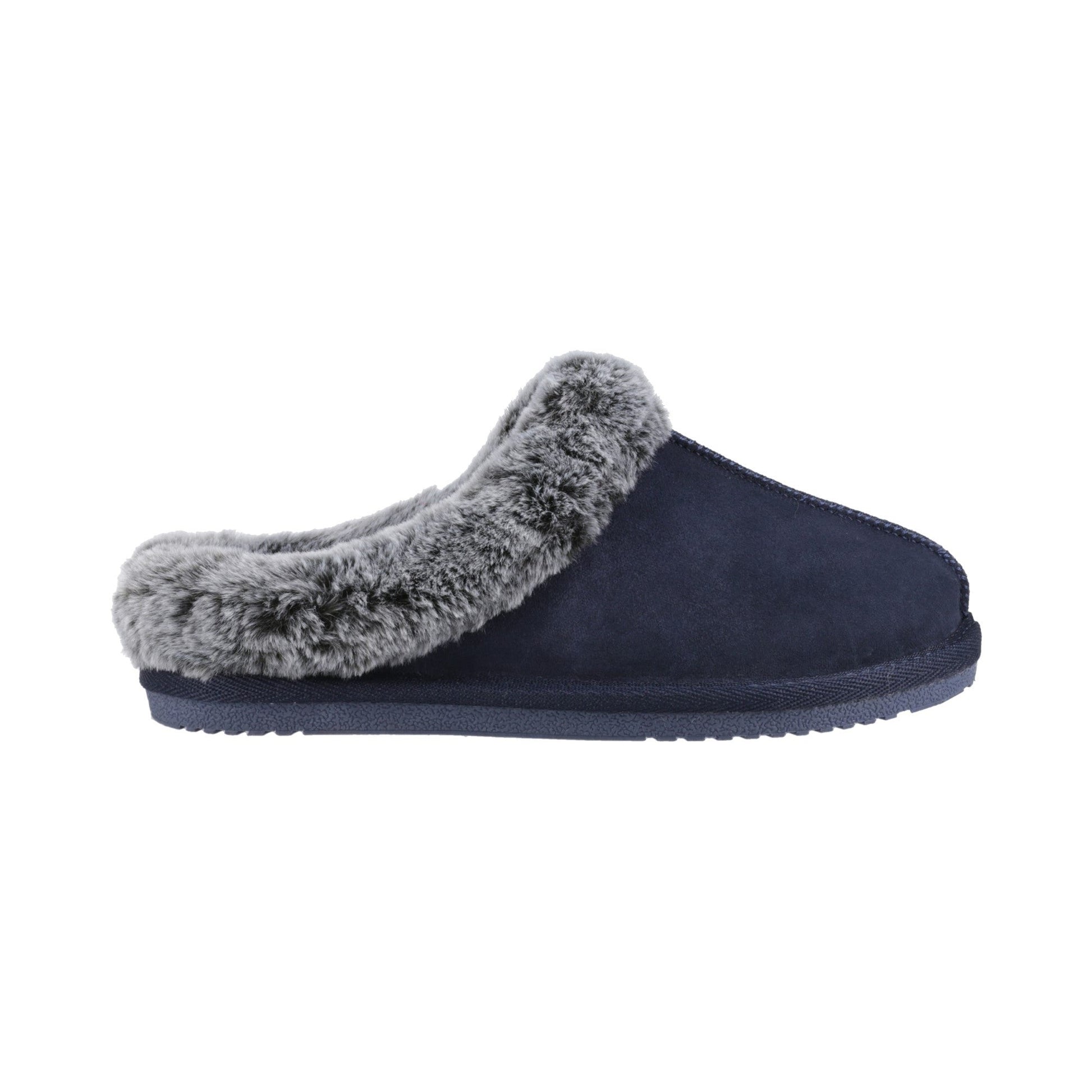 Hush Puppies Amara Womens Slipper - Navy