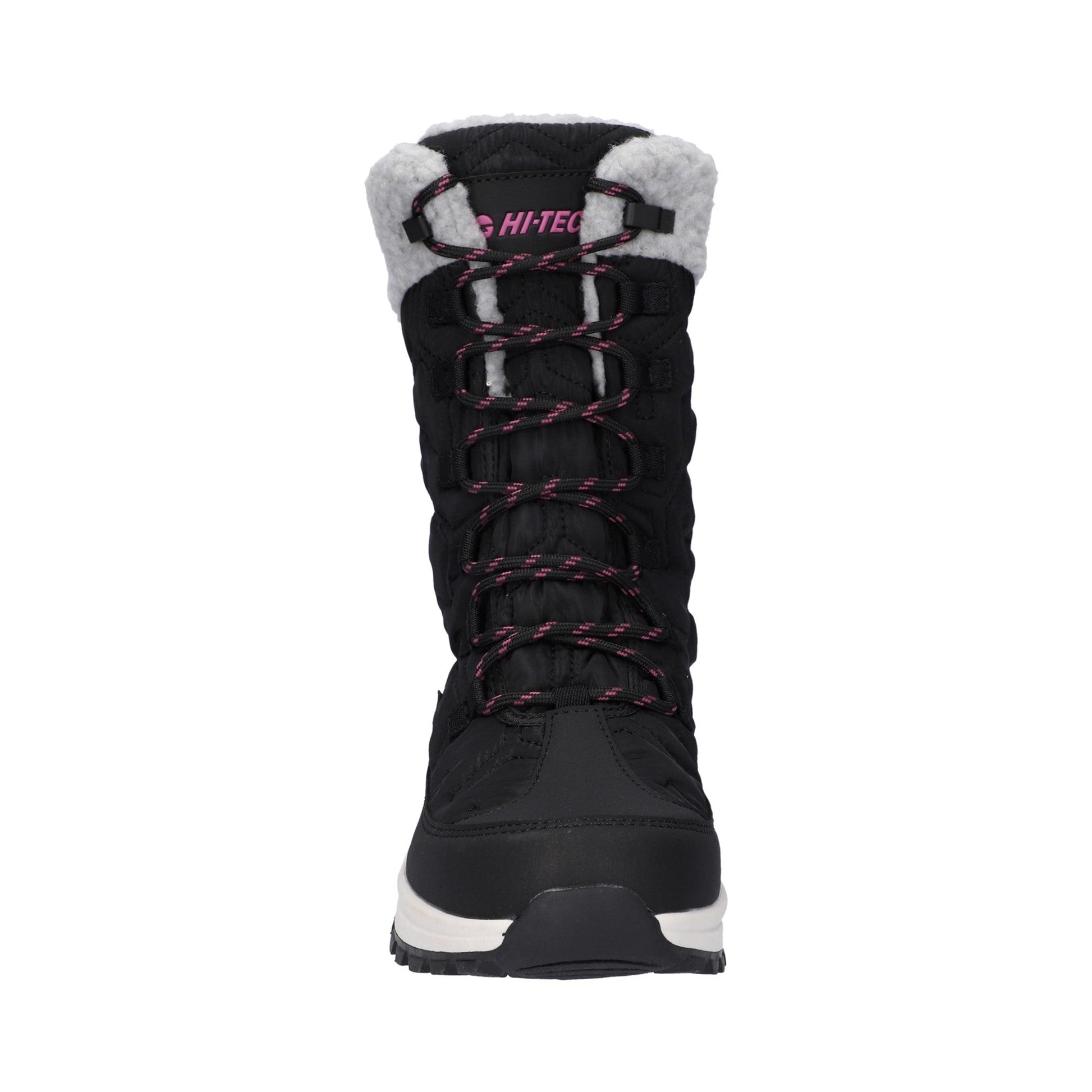 Hi-Tec Sophia Womens Boot - Jet Black/Festival Fuchsia