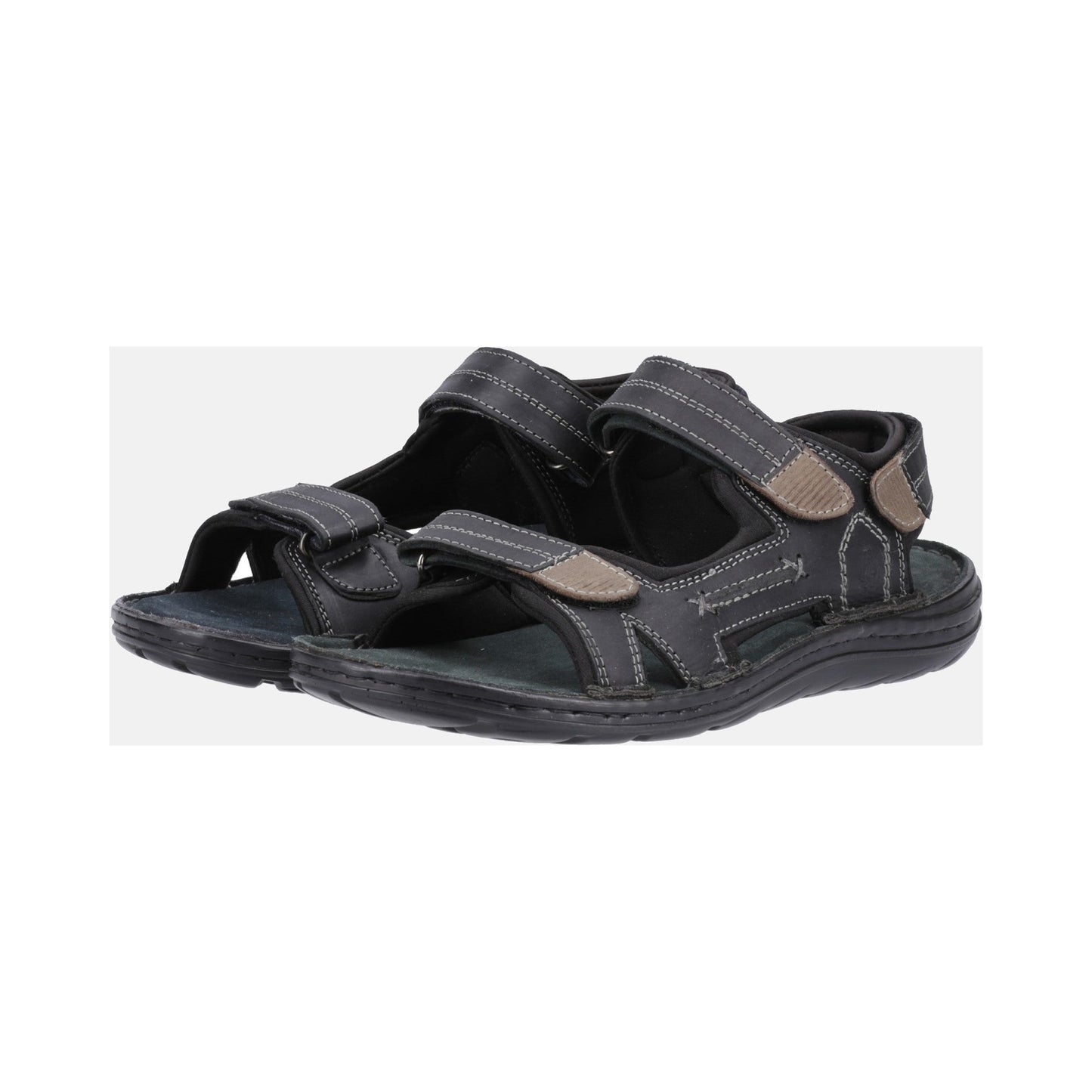 Hush Puppies Alistair Mens Sandal - Black