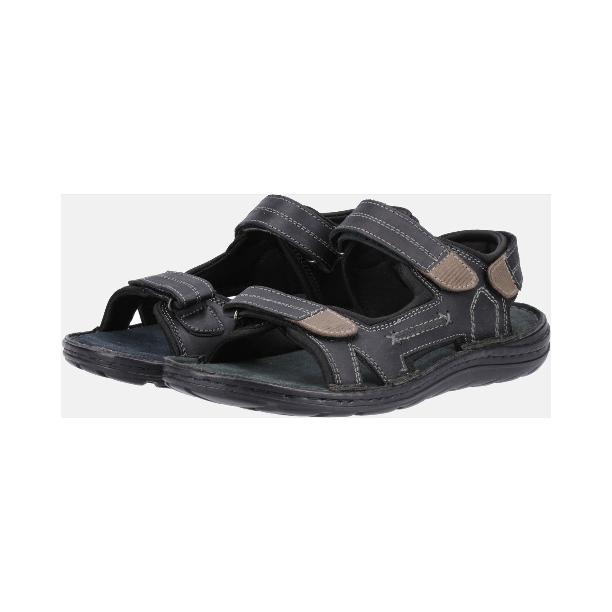Hush Puppies Alistair Mens Sandal - Black