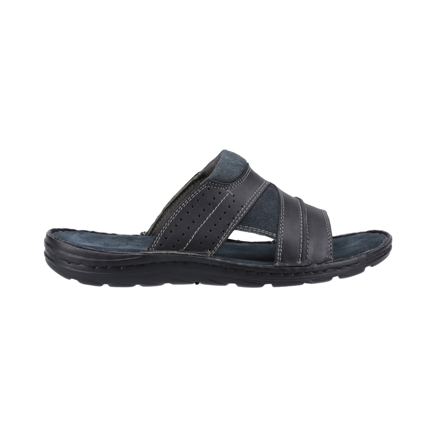 Hush Puppies Archer Mens Mule Sandal - Black