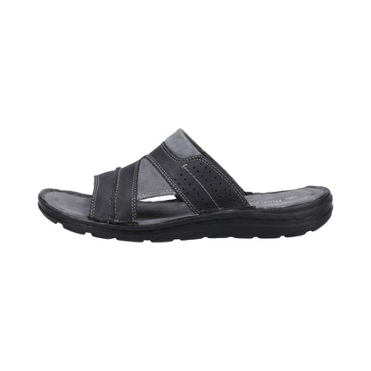 Hush Puppies Archer Mens Mule Sandal - Black