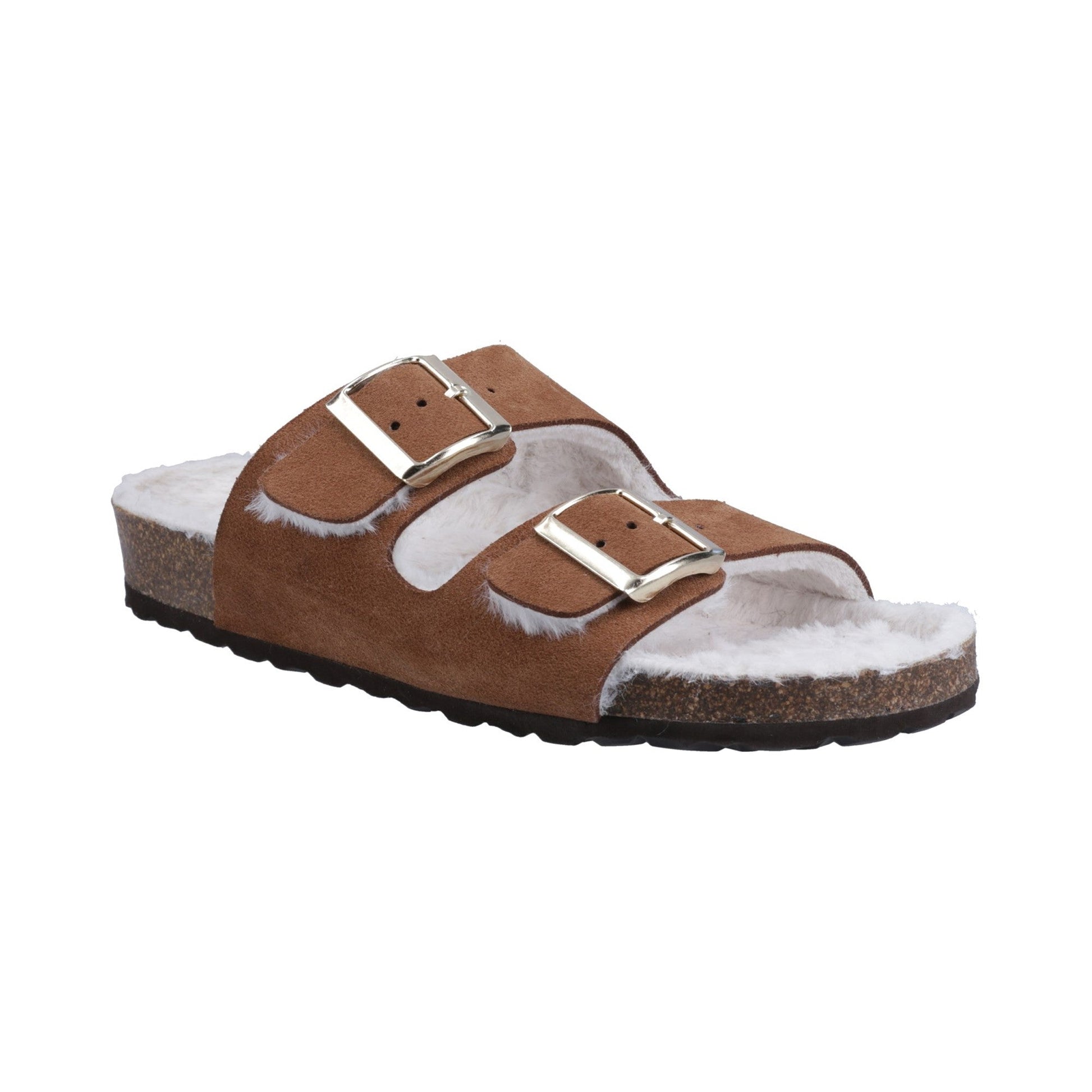 Hush Puppies Jessie Mule Womens Slipper - Tan