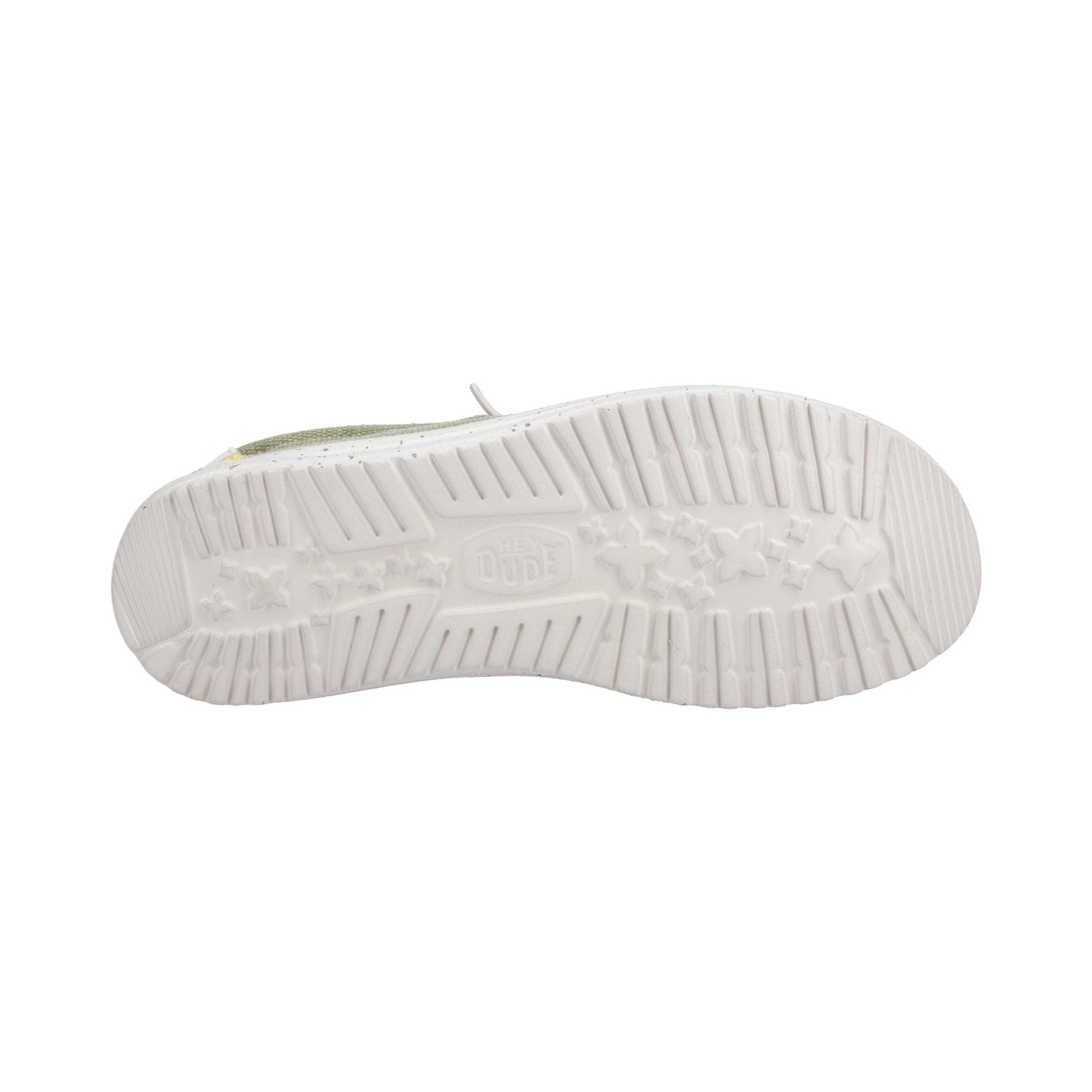 HEYDUDE Wally Coastline Jute Mens Shoe - Olive