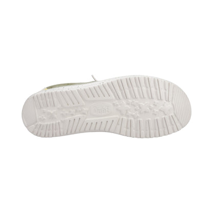 HEYDUDE Wally Coastline Jute Mens Shoe - Olive