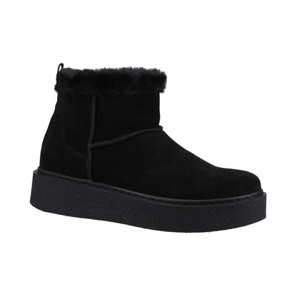 Hush Puppies Becca Ankle Boots Womens - Black