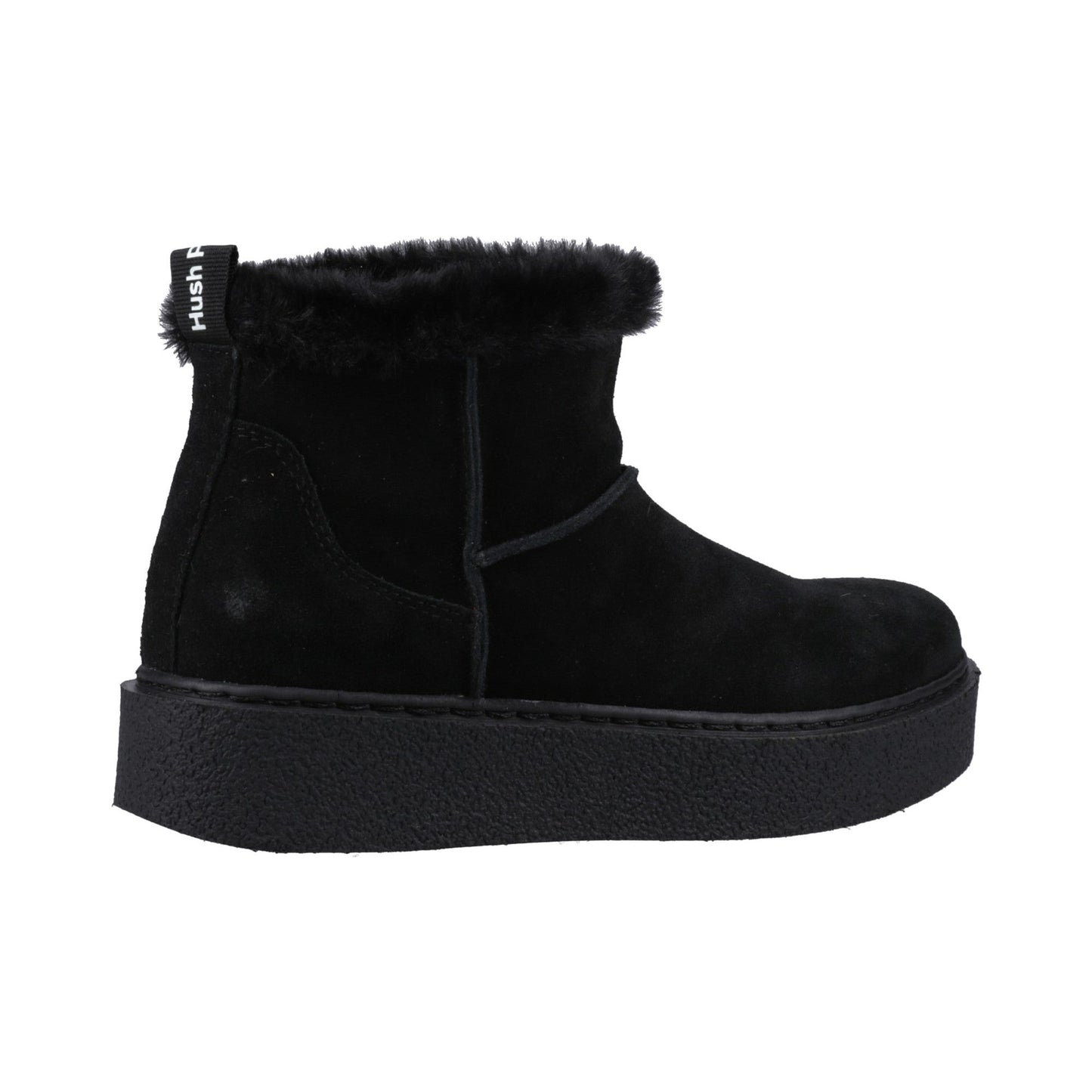 Hush Puppies Becca Ankle Boots Womens - Black