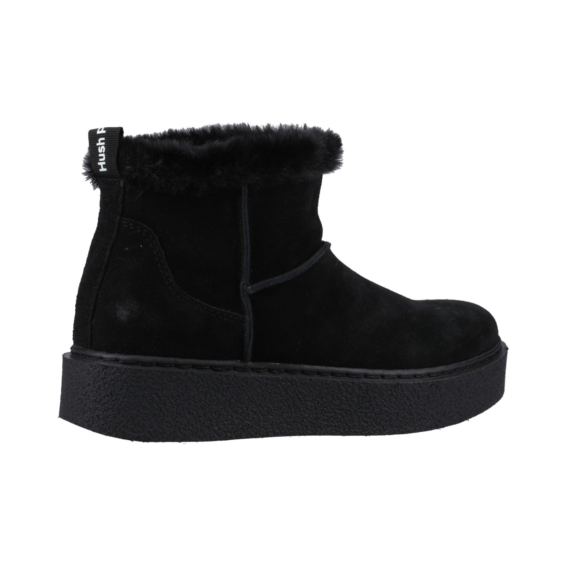 Hush Puppies Becca Ankle Boots Womens - Black