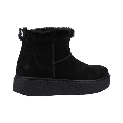 Hush Puppies Becca Ankle Boots Womens - Black