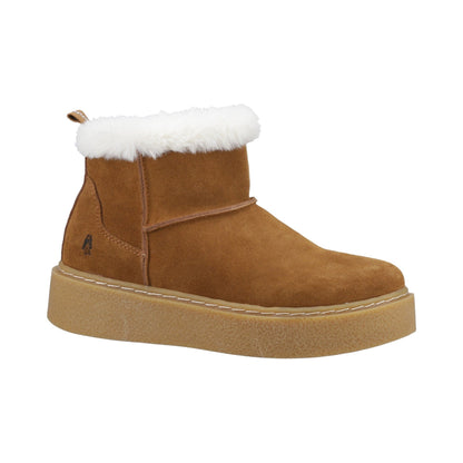 Hush Puppies Becca Ankle Boots Womens - Tan