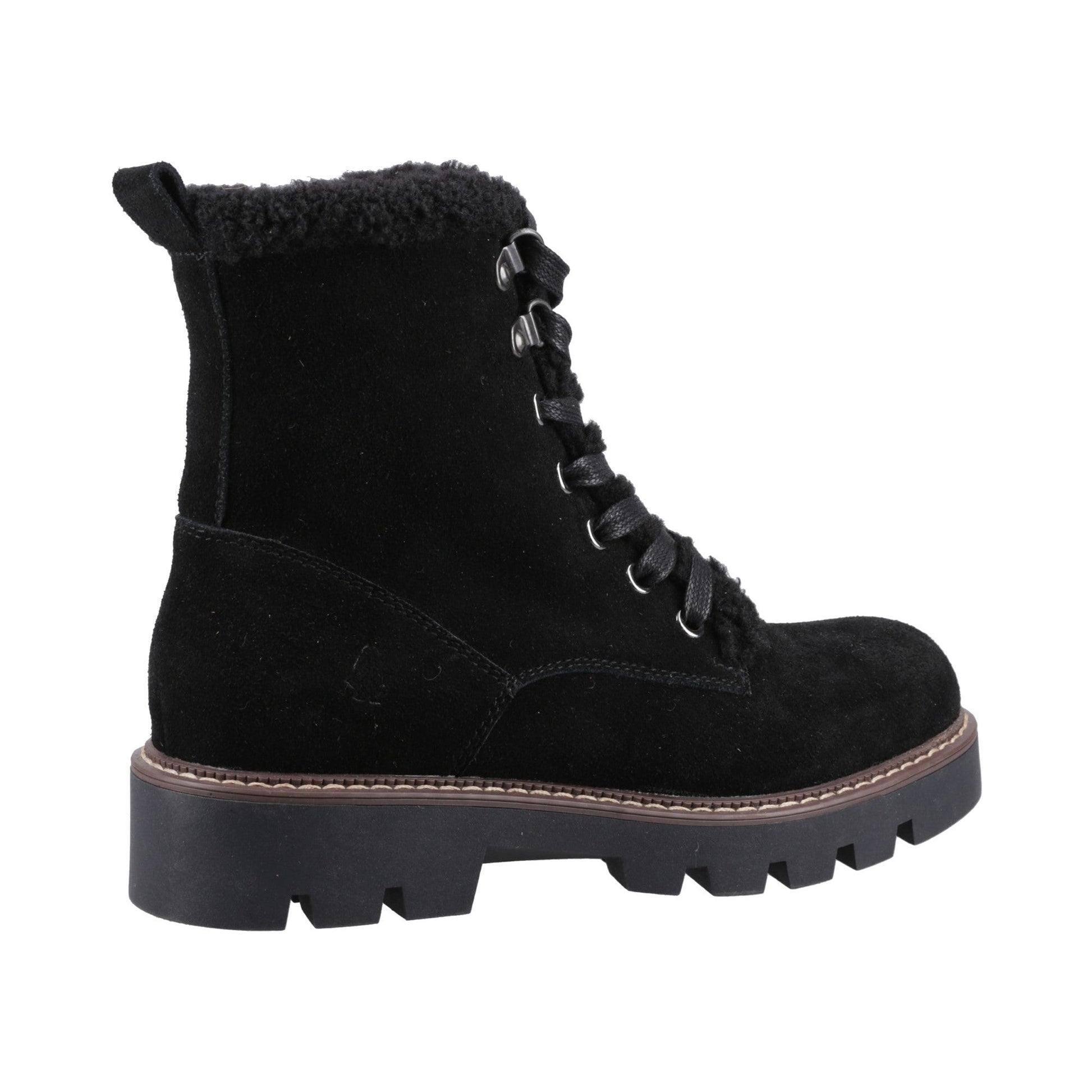 Hush Puppies Aurelia Ankle Boots Womens - Black