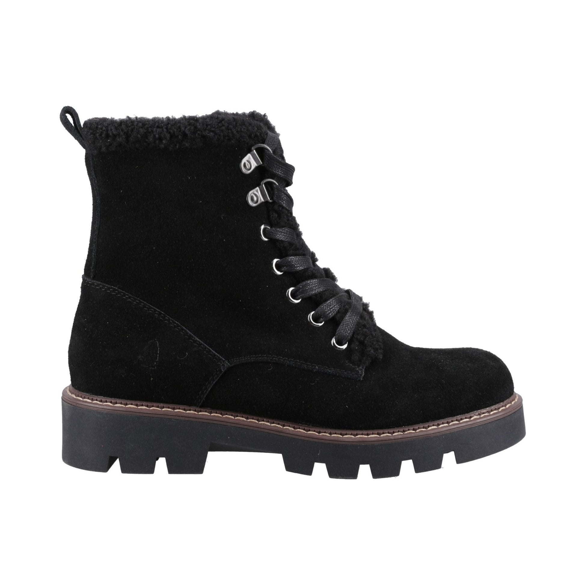 Hush Puppies Aurelia Ankle Boots Womens - Black
