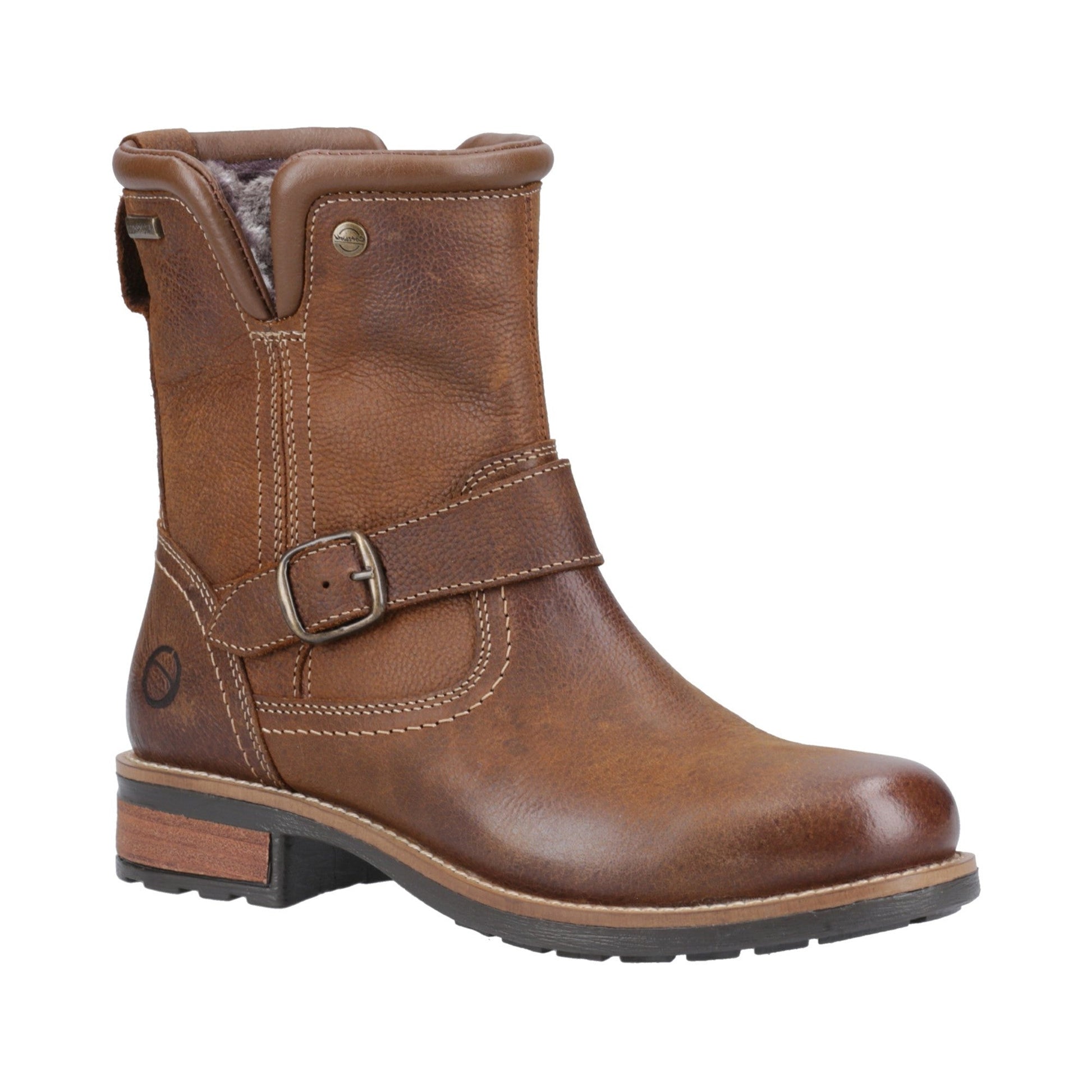 Cotswold Kinsham Womens Ankle Boots - Tan