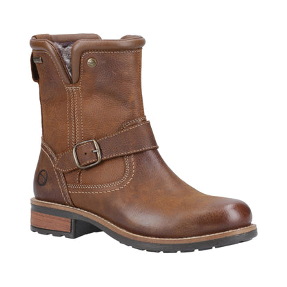 Cotswold Kinsham Womens Ankle Boots - Tan
