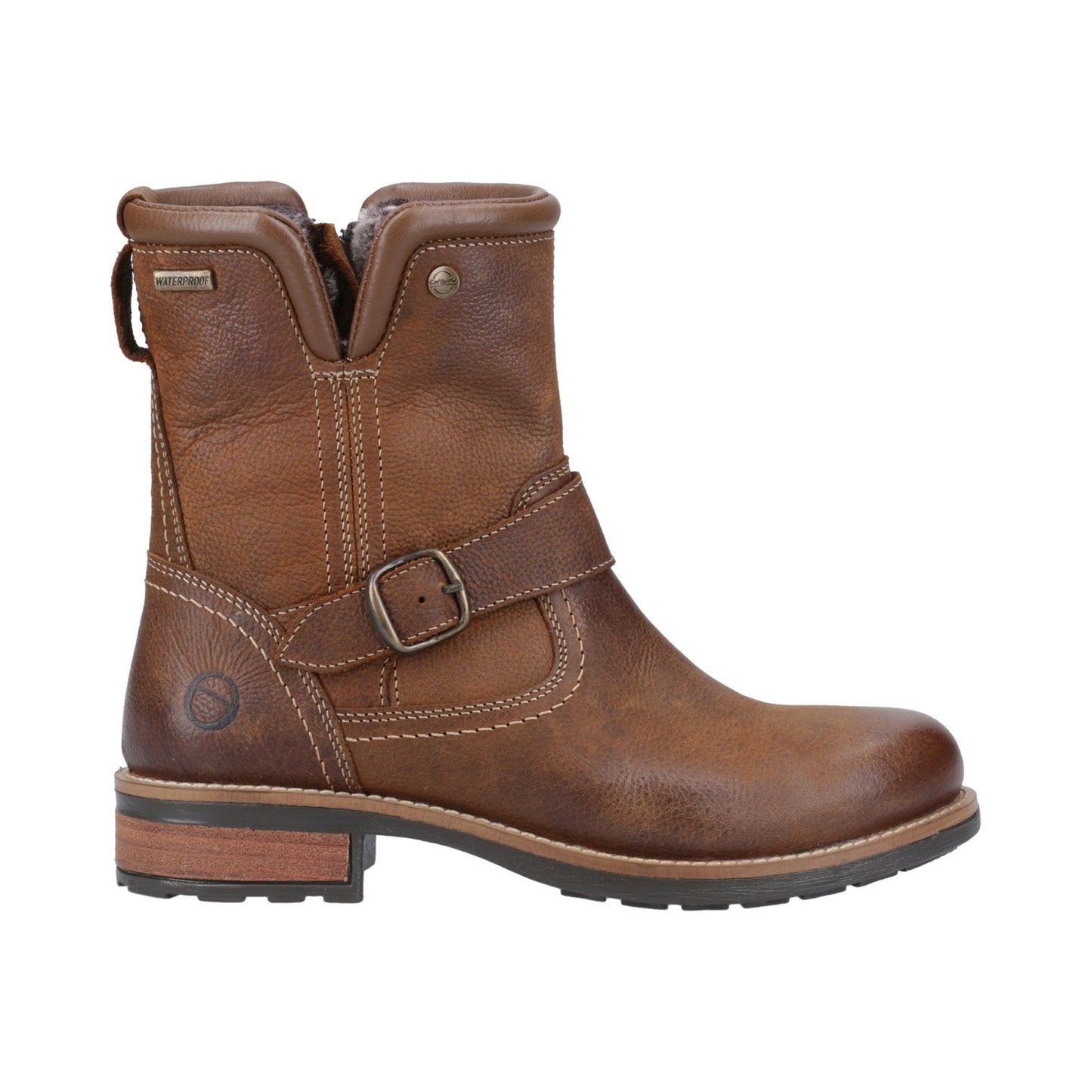 Cotswold Kinsham Womens Ankle Boots - Tan