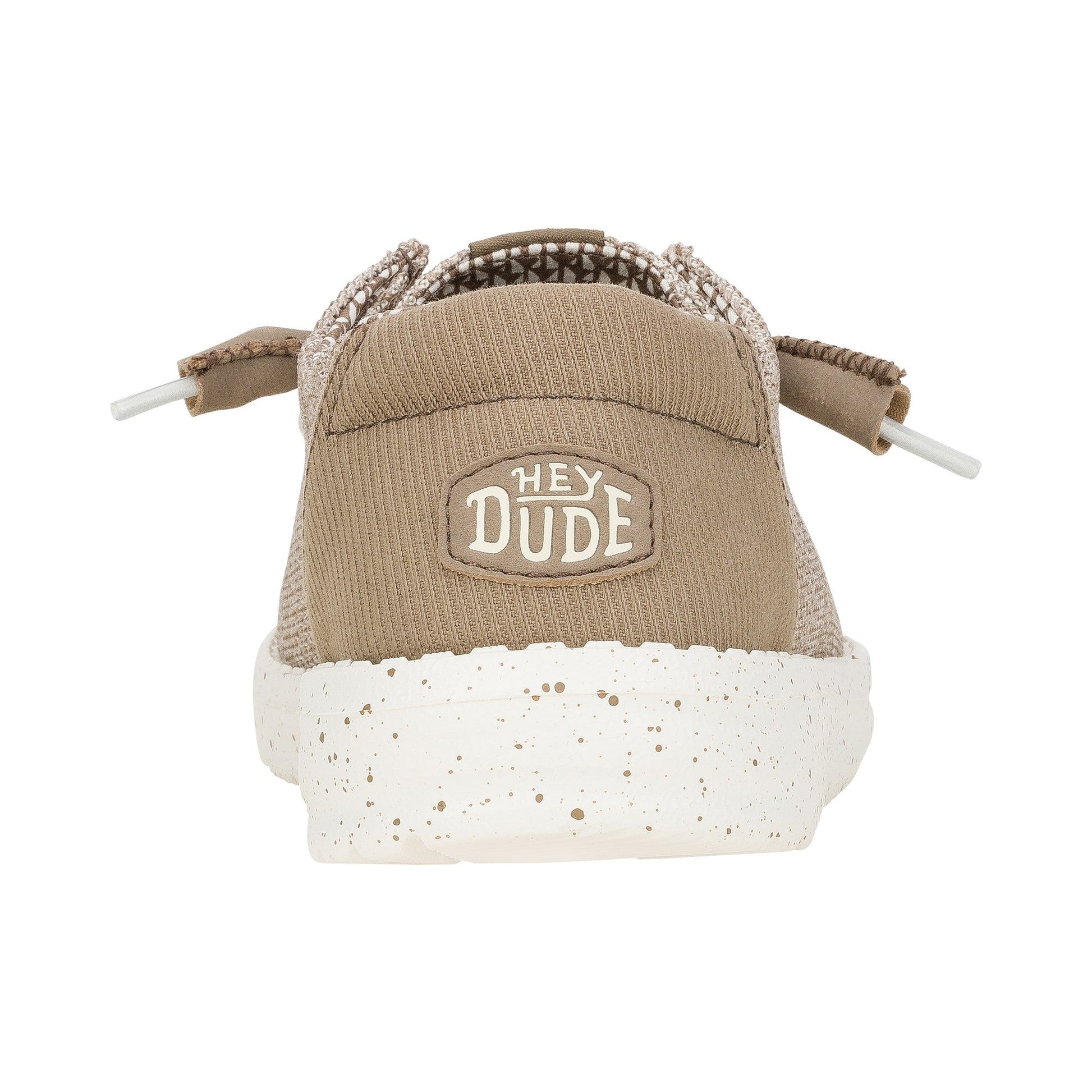 HEYDUDE Wendy Stretch Sox Womens Shoes - Walnut