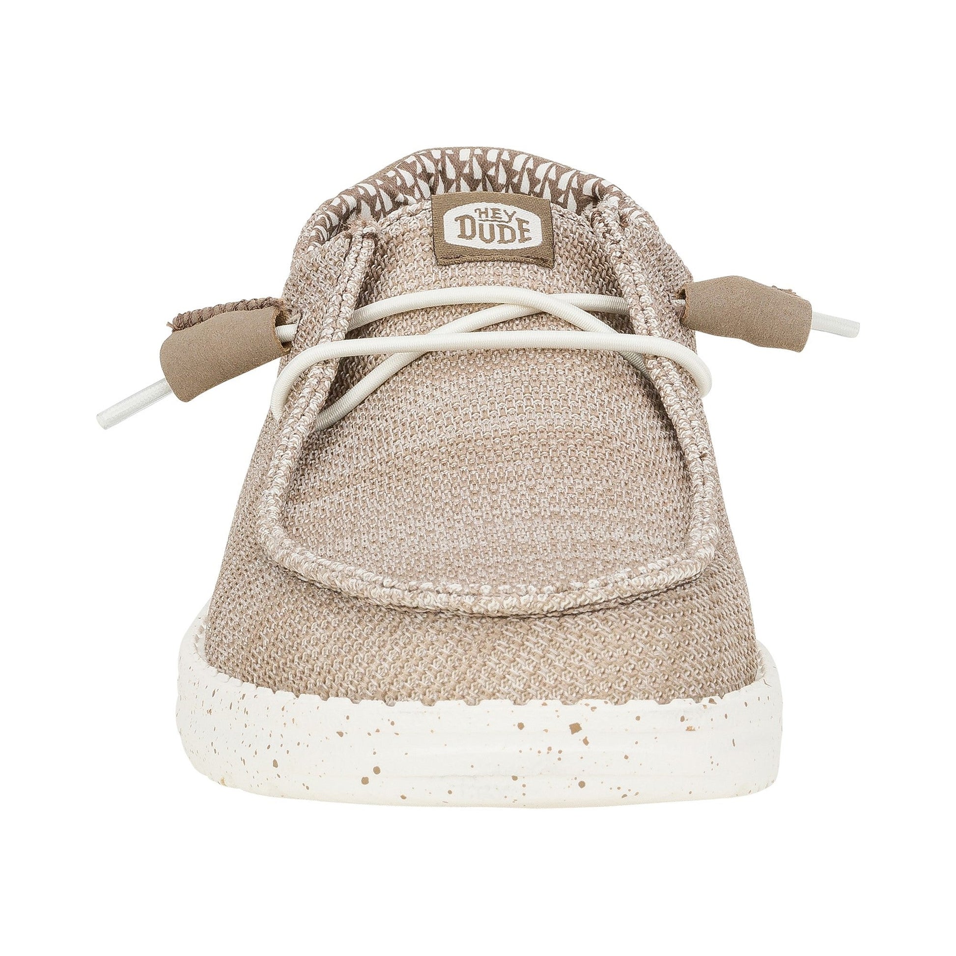 HEYDUDE Wendy Stretch Sox Womens Shoes - Walnut