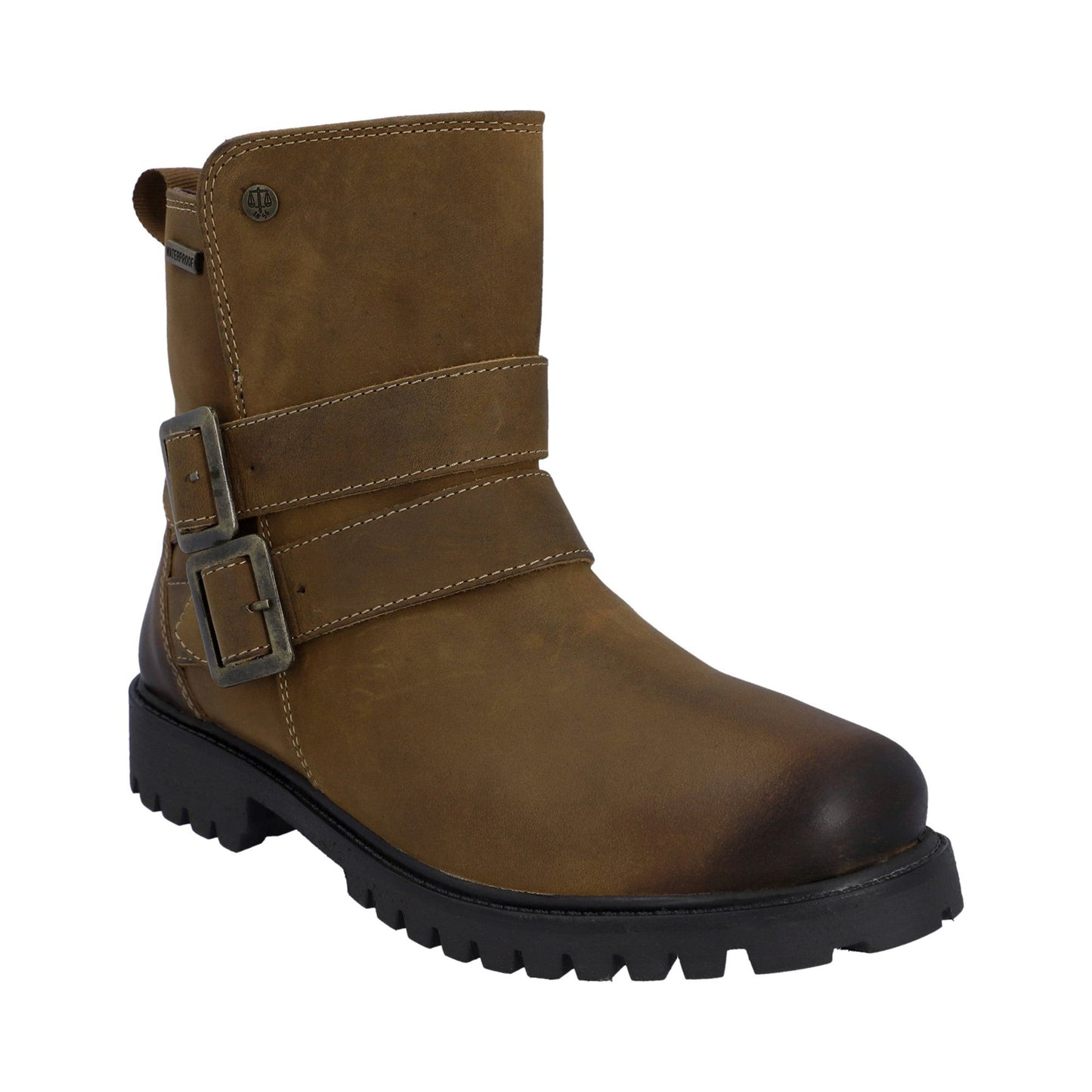 Hunter Ness Womens Ankle Boot - Dark Tan