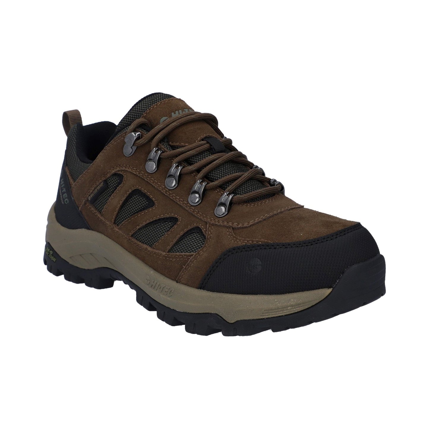 Hi-Tec Bandera Expedition Low Mens Hiker - Smokey Brown/Khaki