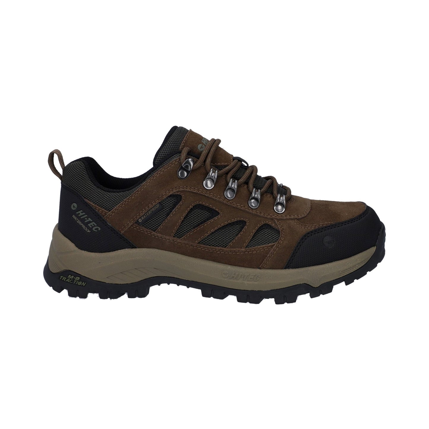 Hi-Tec Bandera Expedition Low Mens Hiker - Smokey Brown/Khaki