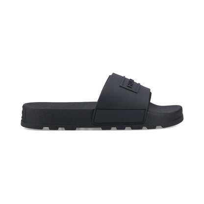 Hunter Core Embossed Slider Unisex - Black