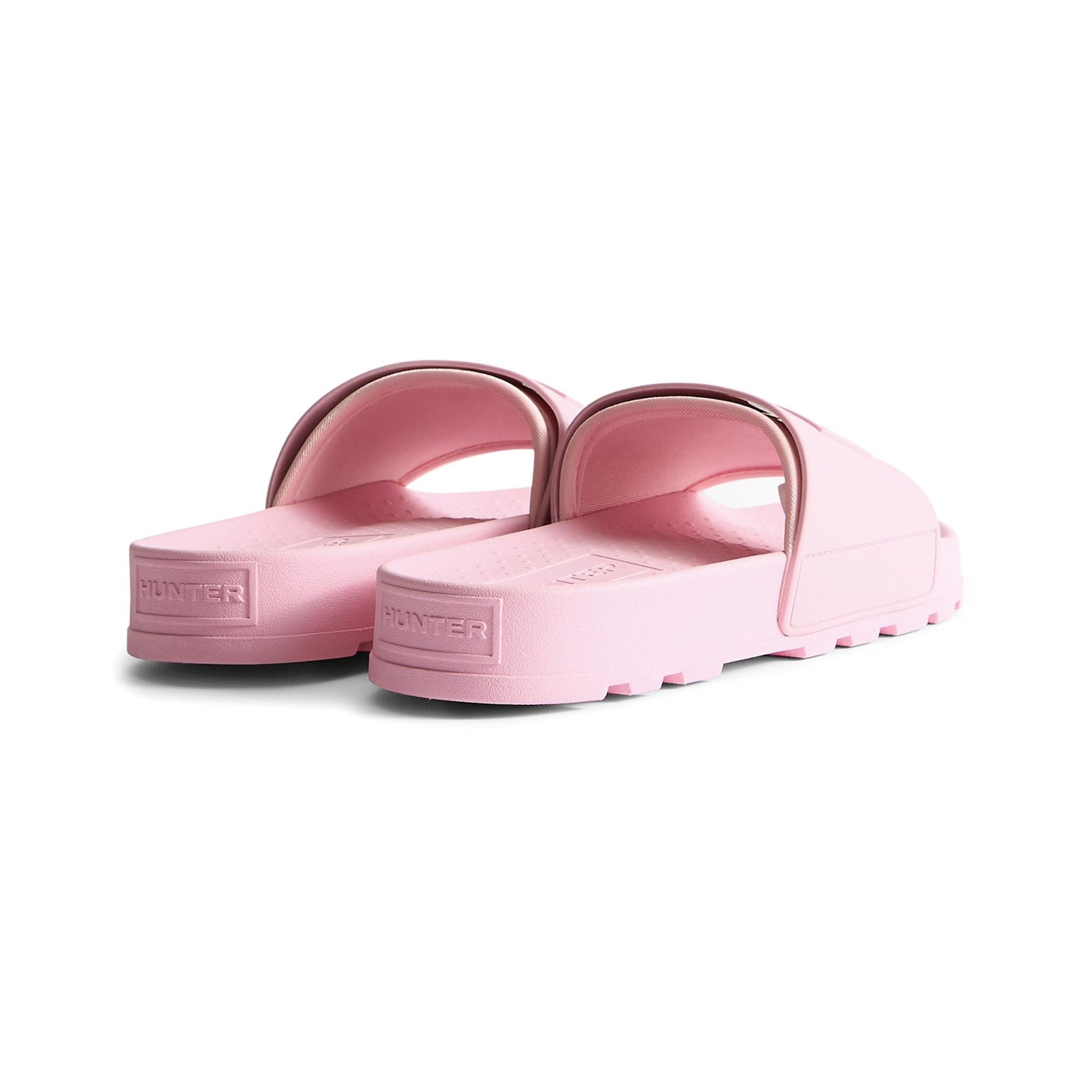 Hunter Core Embossed Slider Unisex - Parfait Pink