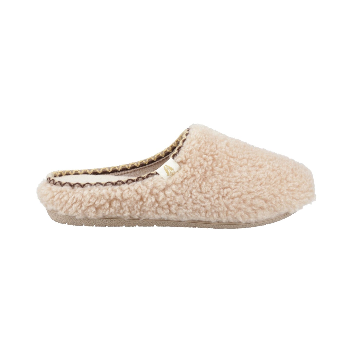 Hush Puppies Good Slipper Teddy Mule Womens - Beige