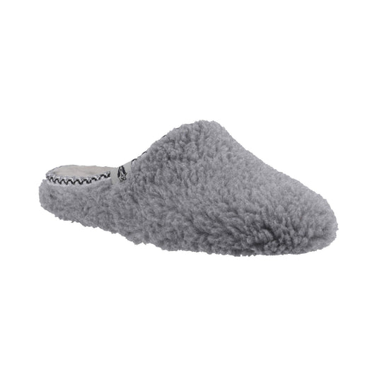 Hush Puppies Good Slipper Teddy Mule Womens - Grey