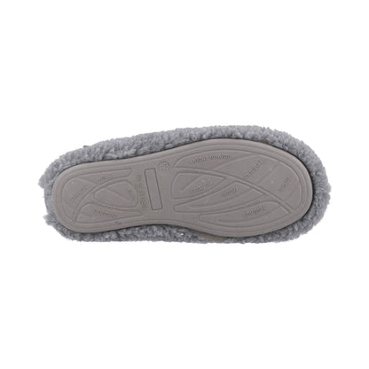 Hush Puppies Good Slipper Teddy Mule Womens - Grey