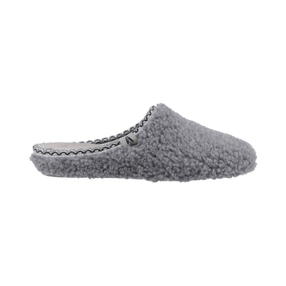 Hush Puppies Good Slipper Teddy Mule Womens - Grey