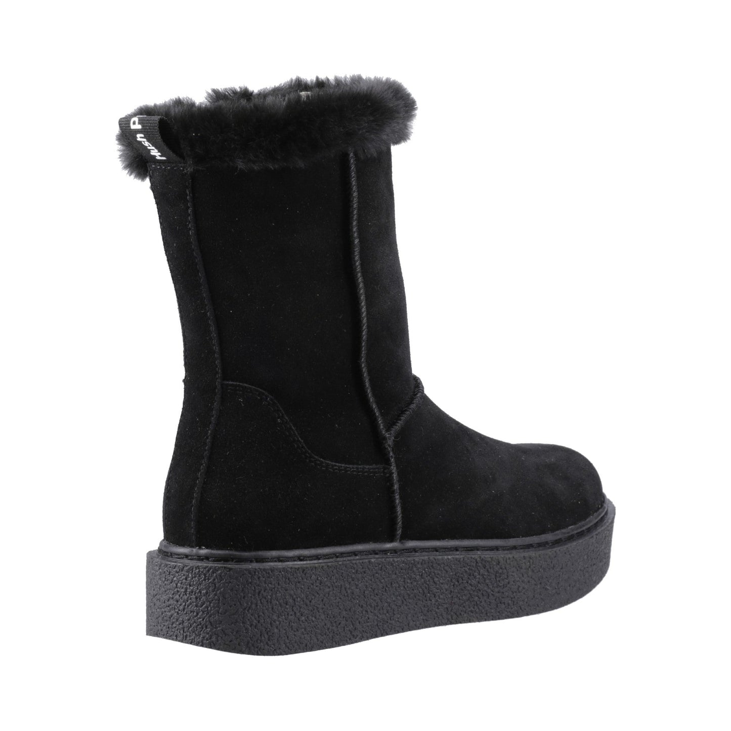Hush Puppies Becca Mid Boot Womens - Black