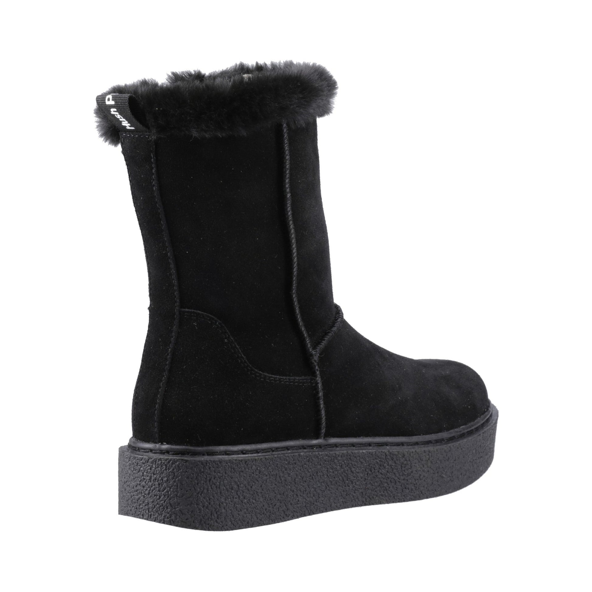 Hush Puppies Becca Mid Boot Womens - Black
