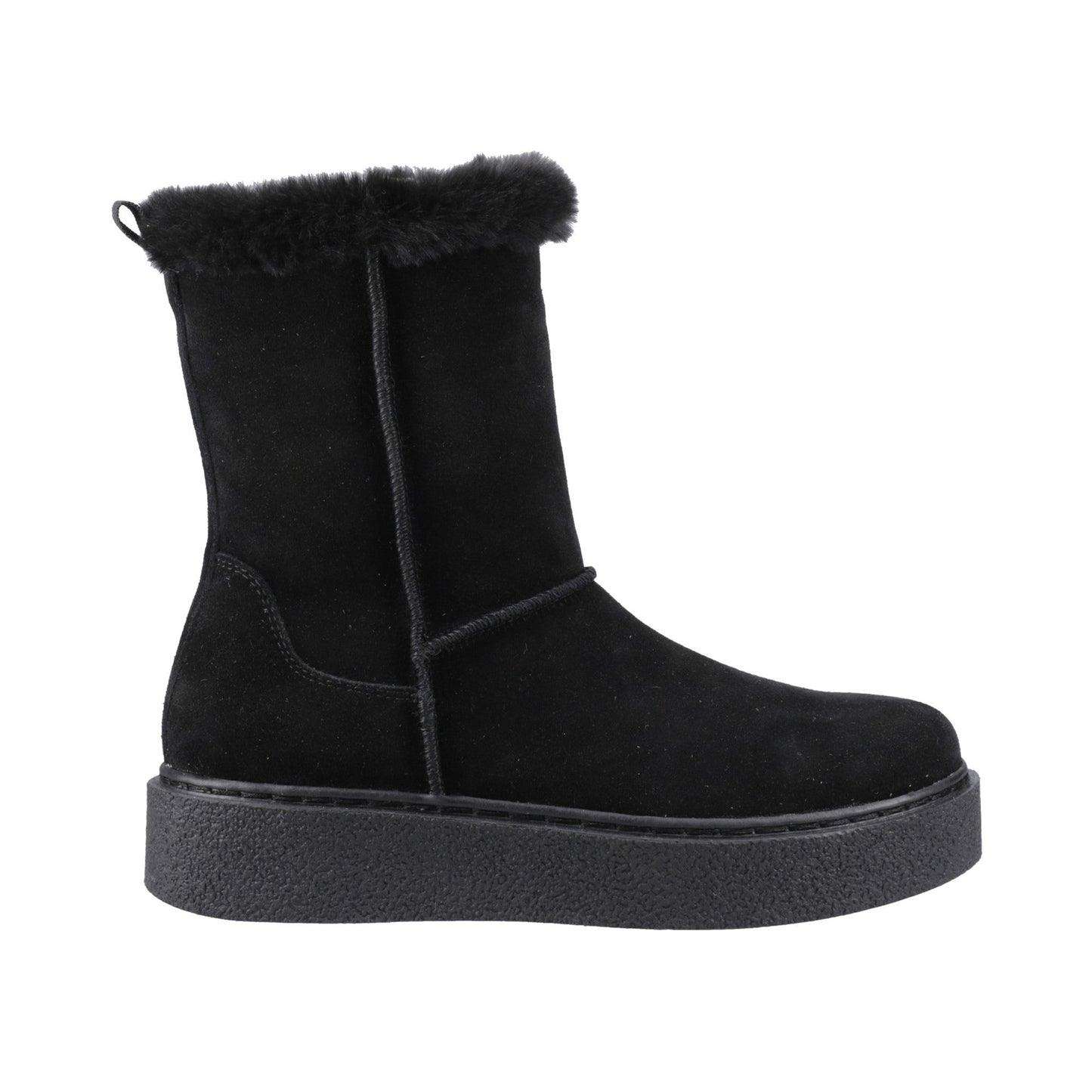 Hush Puppies Becca Mid Boot Womens - Black
