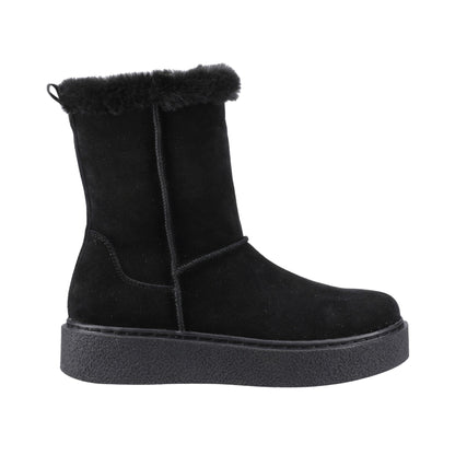 Hush Puppies Becca Mid Boot Womens - Black