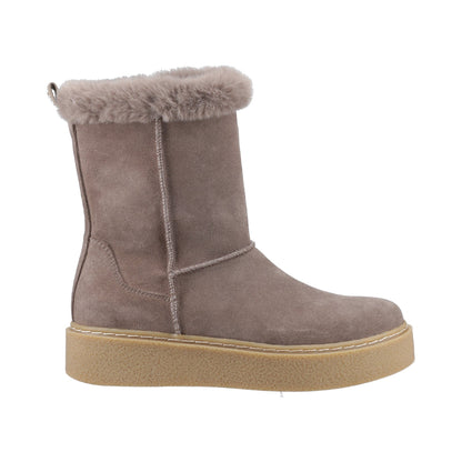Hush Puppies Becca Mid Boot Womens - Taupe