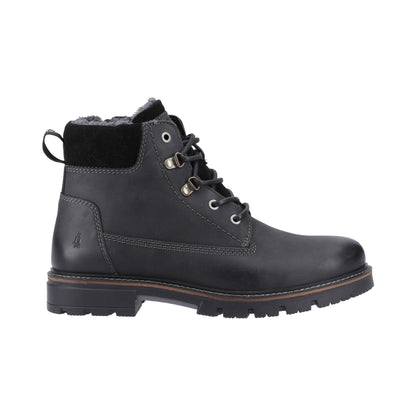 Hush Puppies Pier Shearling Lace Boot Mens - Black