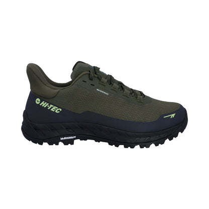 Hi-Tec ALTITUDE LITE WP Mens Shoe - Olive Night/Charcoal Grey/Lime