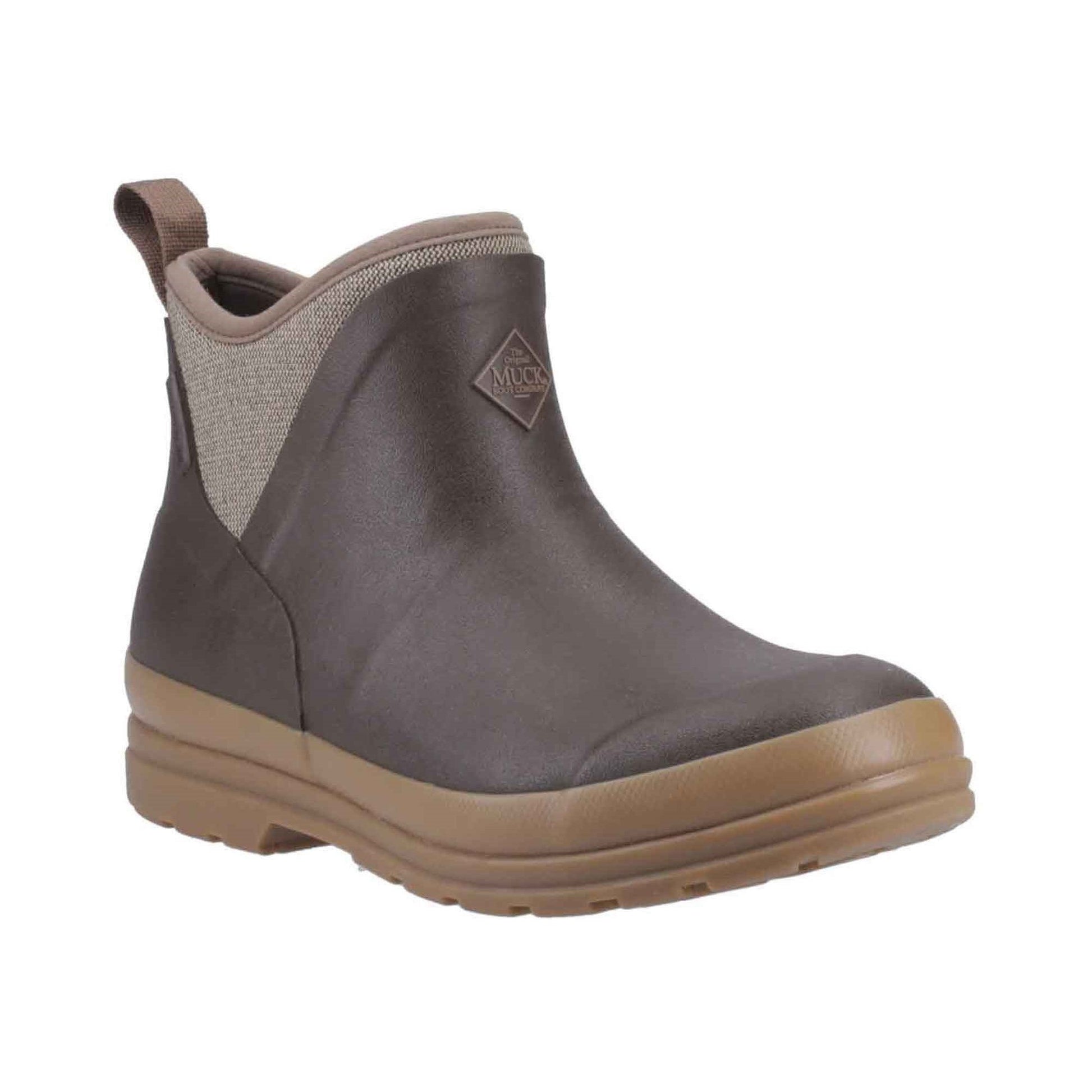 Muck Boots Originals Ankle Boot Womens - Brown/Herringbone