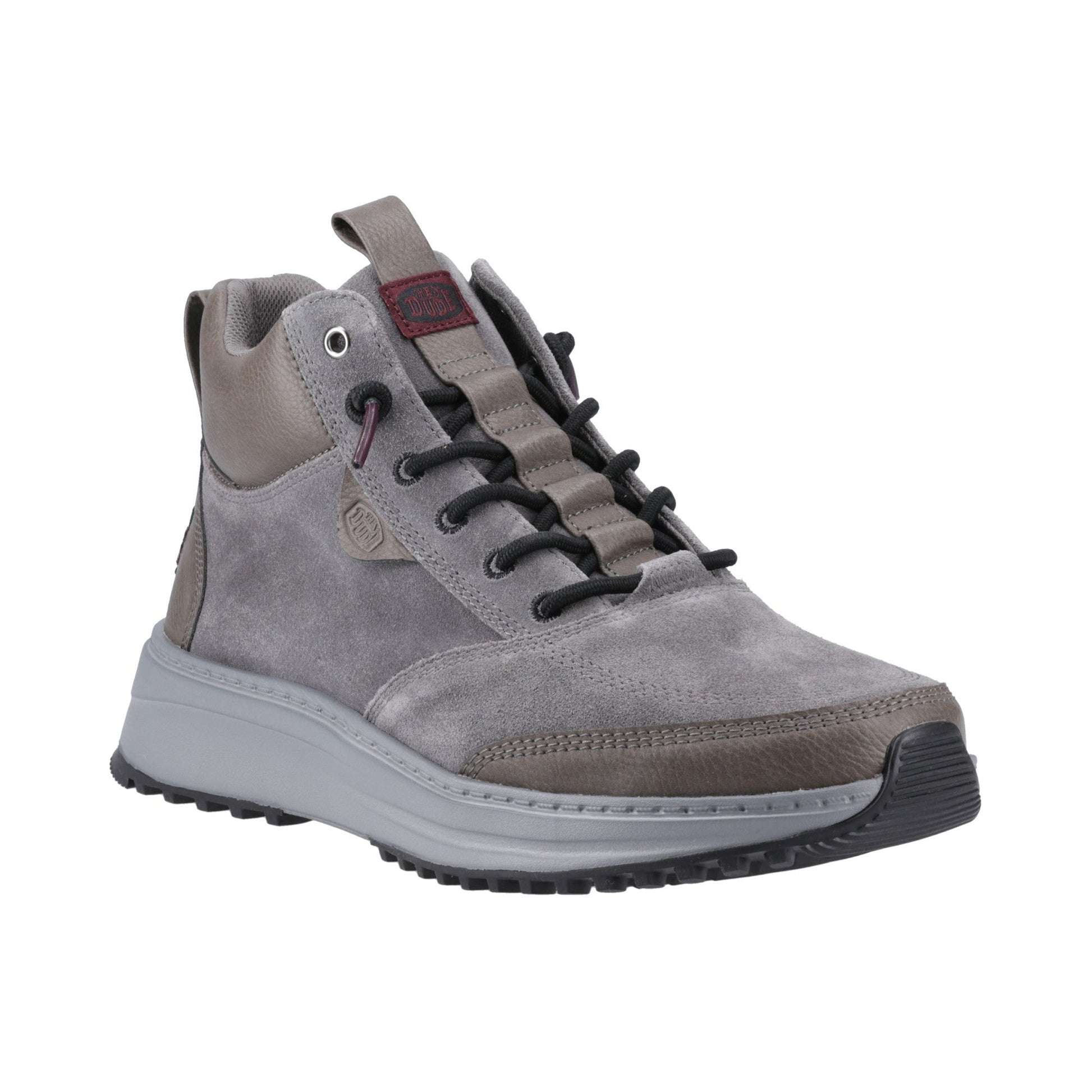 HEYDUDE Tahoe Classic Mens Boot - Granite Grey/Multi