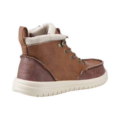 HEYDUDE Bradley Tumbled Classic Mens Boots - Cognac/Multi