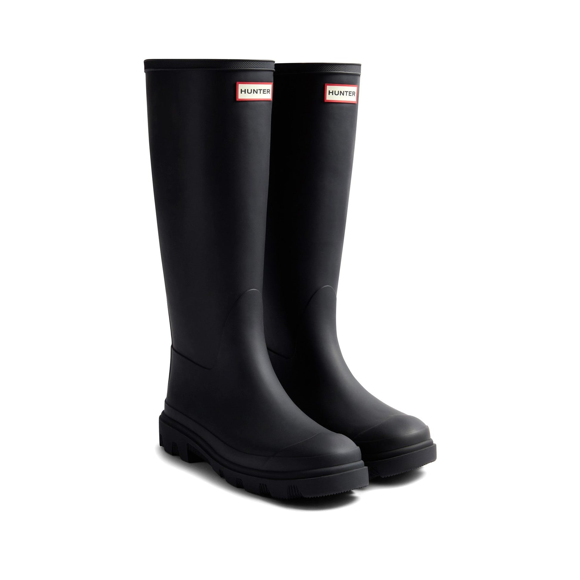 Hunter Downpour Tall Boot Womens - Black
