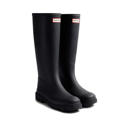 Hunter Downpour Tall Boot Womens - Black