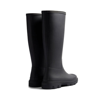 Hunter Downpour Tall Boot Womens - Black