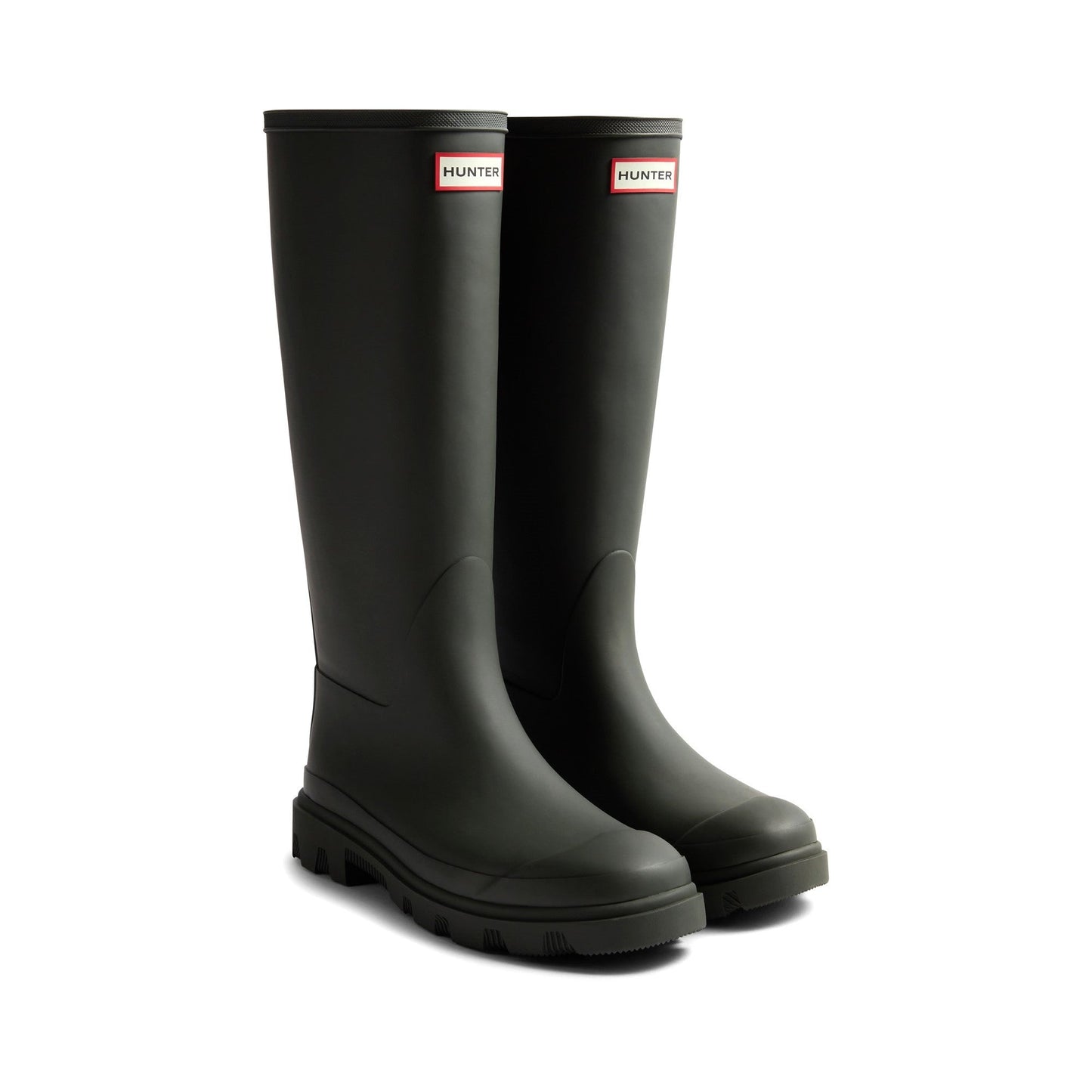 Hunter Downpour Tall Boot Womens - Dark Olive