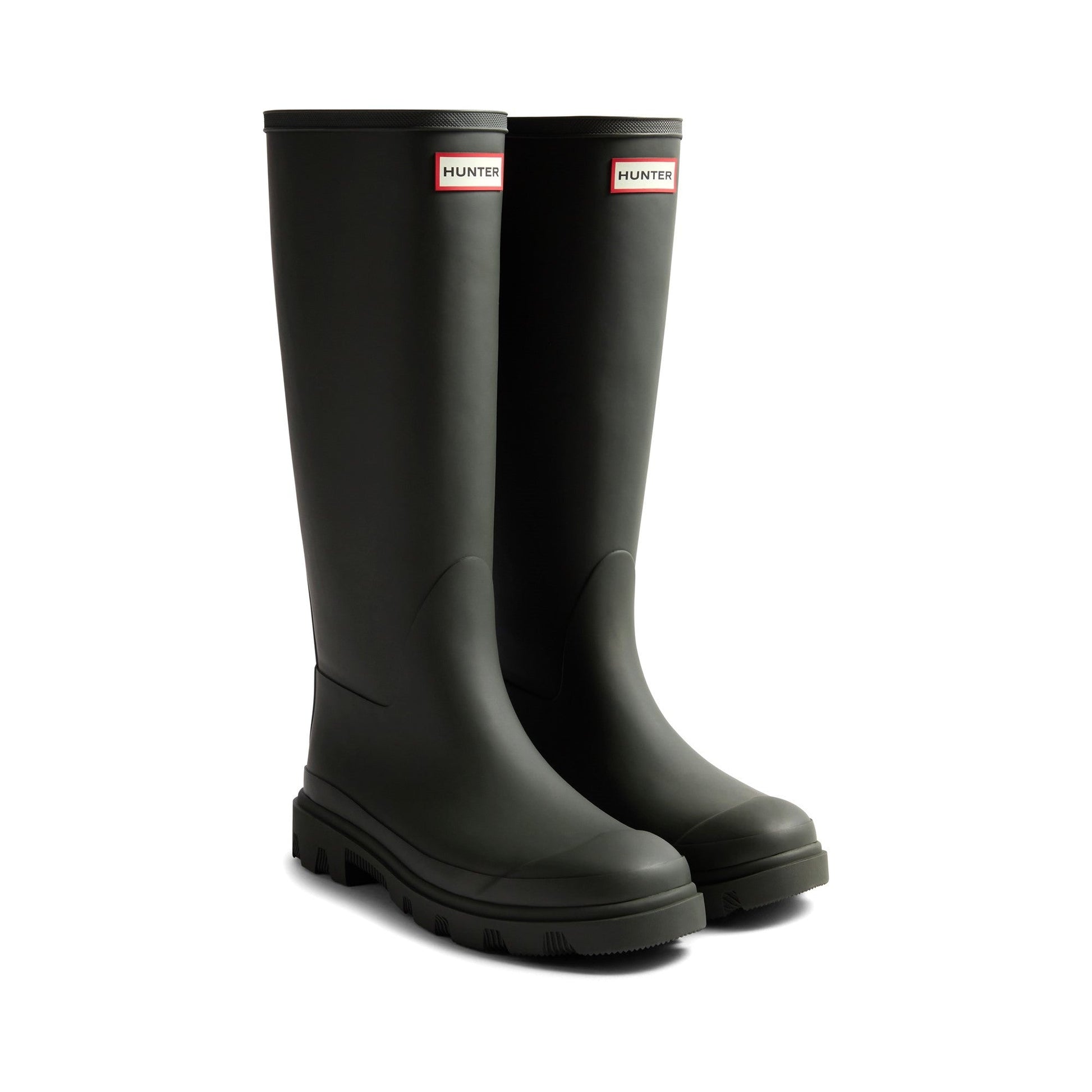 Hunter Downpour Tall Boot Womens - Dark Olive