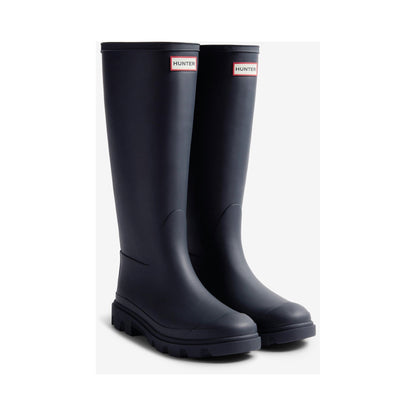 Hunter Downpour Tall Boot Womens - Hunter Navy