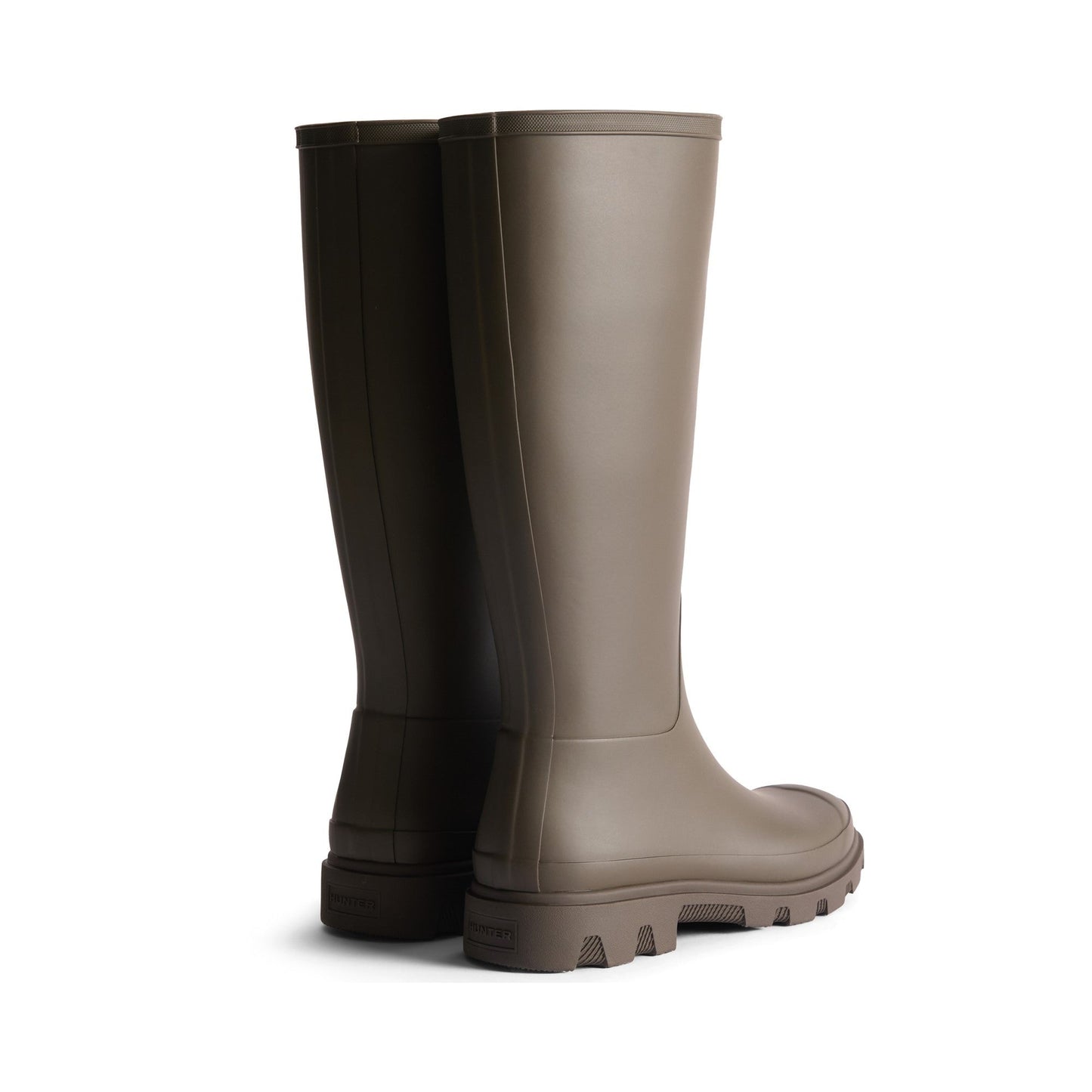 Hunter Downpour Tall Boot Womens - Chocolate Brown