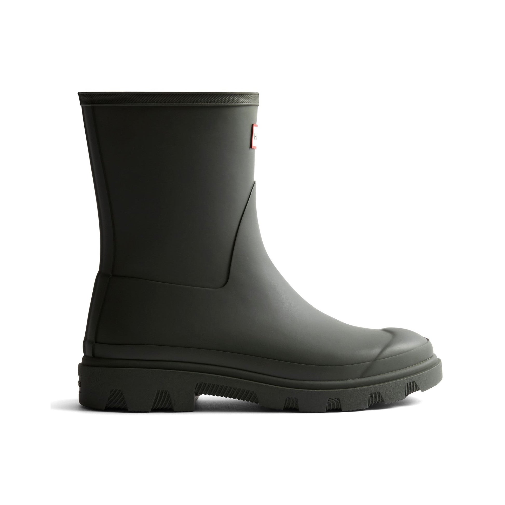 Hunter Downpour Short Boot Womens - Dark Olive