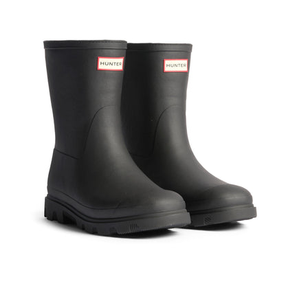 Hunter Downpour Short Insulated Boot Womens - Black